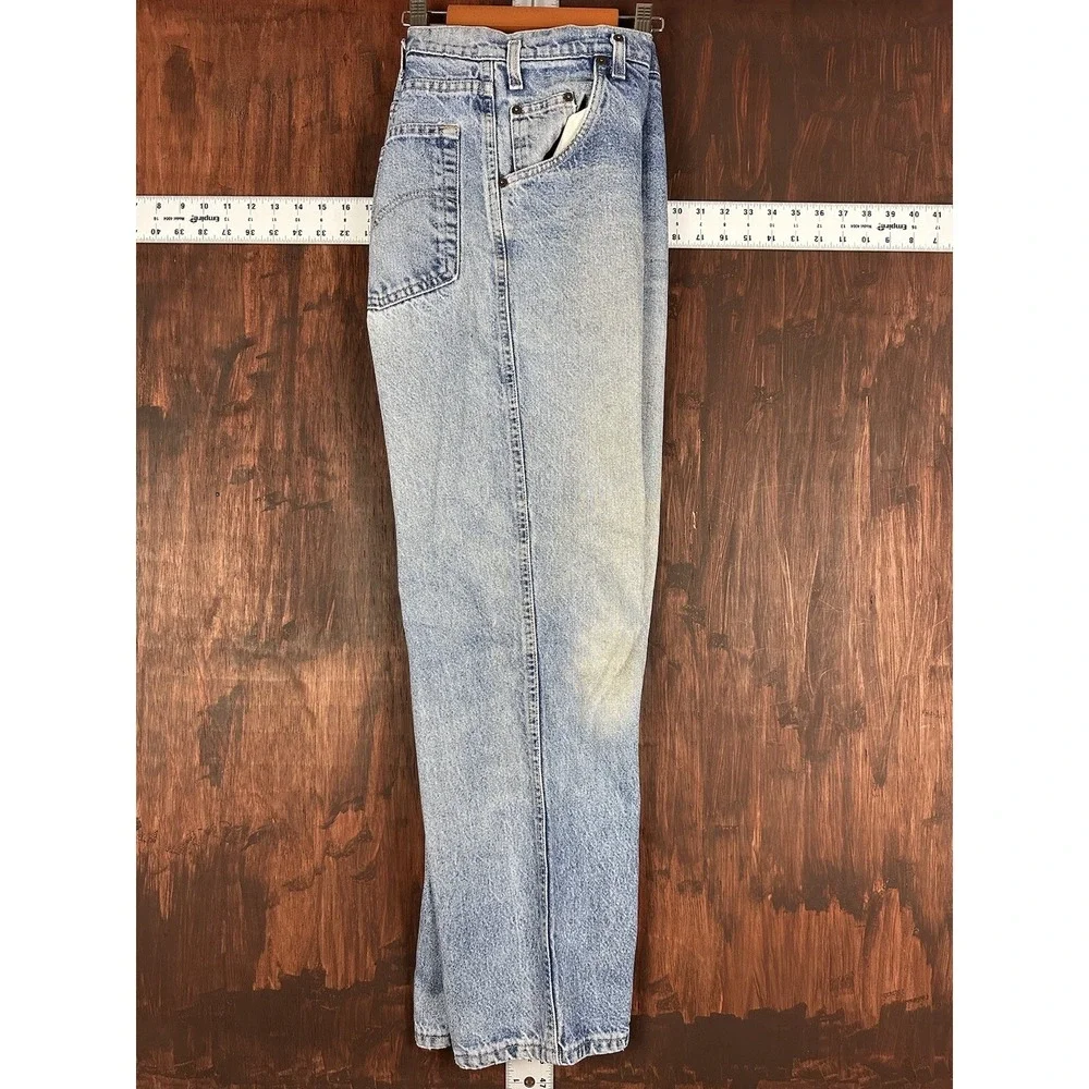 Levi's Gold Tab Two Horse Brand Blue Jeans Denim Mens Size 38x32 Vintage 80s EUC
